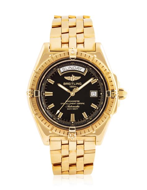 breitling headwind gold